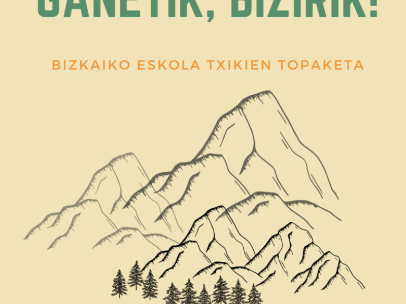 Bizkaiako eskola txikietako ikasleen topaketa