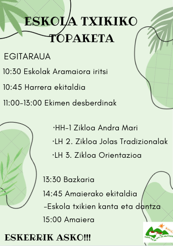 Arabako eskola txikietako ikasleen II. topaketa