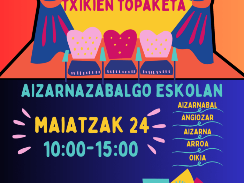 Eskola txikiak oholtzara!