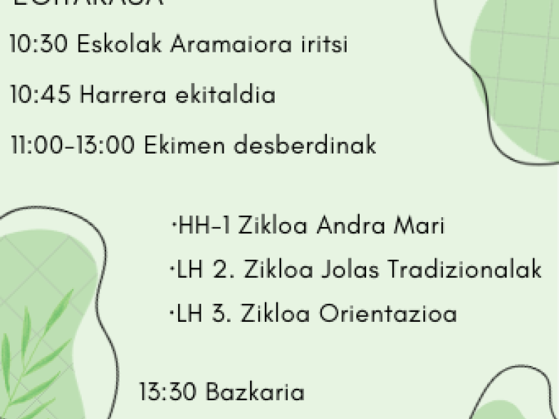 Arabako eskola txikietako ikasleen II. topaketa